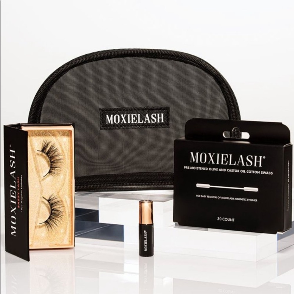 MOXIELASH Magnetic Luxe Bundle in Luxe Pouch Everything you need for reusable